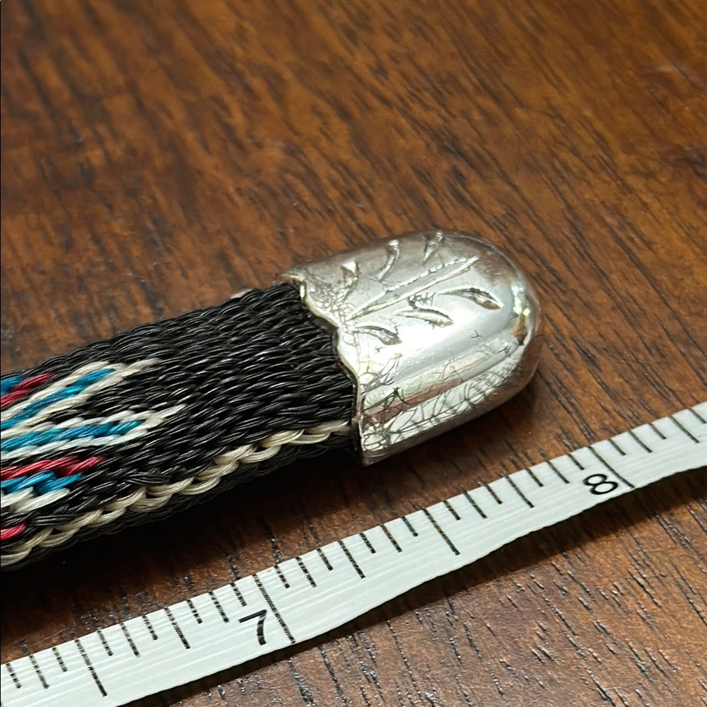 Durango Flexible Horsehair Cuff Black-Red LG - Picture 6 of 8